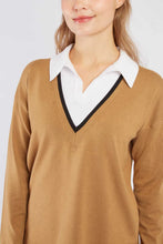 Load image into Gallery viewer, Derhy Agrippine Layered Long Sleeved Pullover
