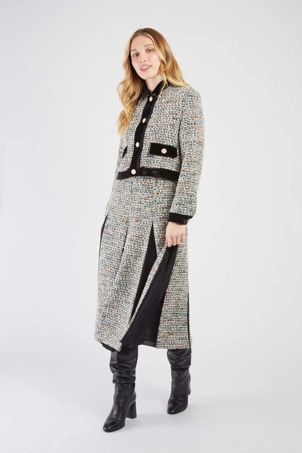 Derhy Jezabel Boucle Skirt