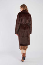 Load image into Gallery viewer, Derhy Regate Reversible Faux Leather Coat
