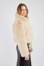 Load image into Gallery viewer, Derhy Revolution Faux Fur Jacket
