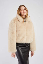 Load image into Gallery viewer, Derhy Revolution Faux Fur Jacket
