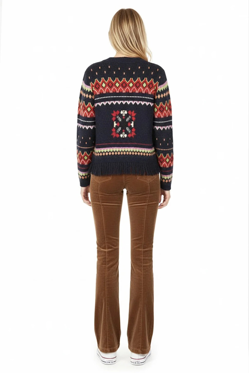 Derhy Enora Alpine Fringed Knit