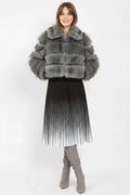 Derhy Iggy Knit Swing Midi Skirt