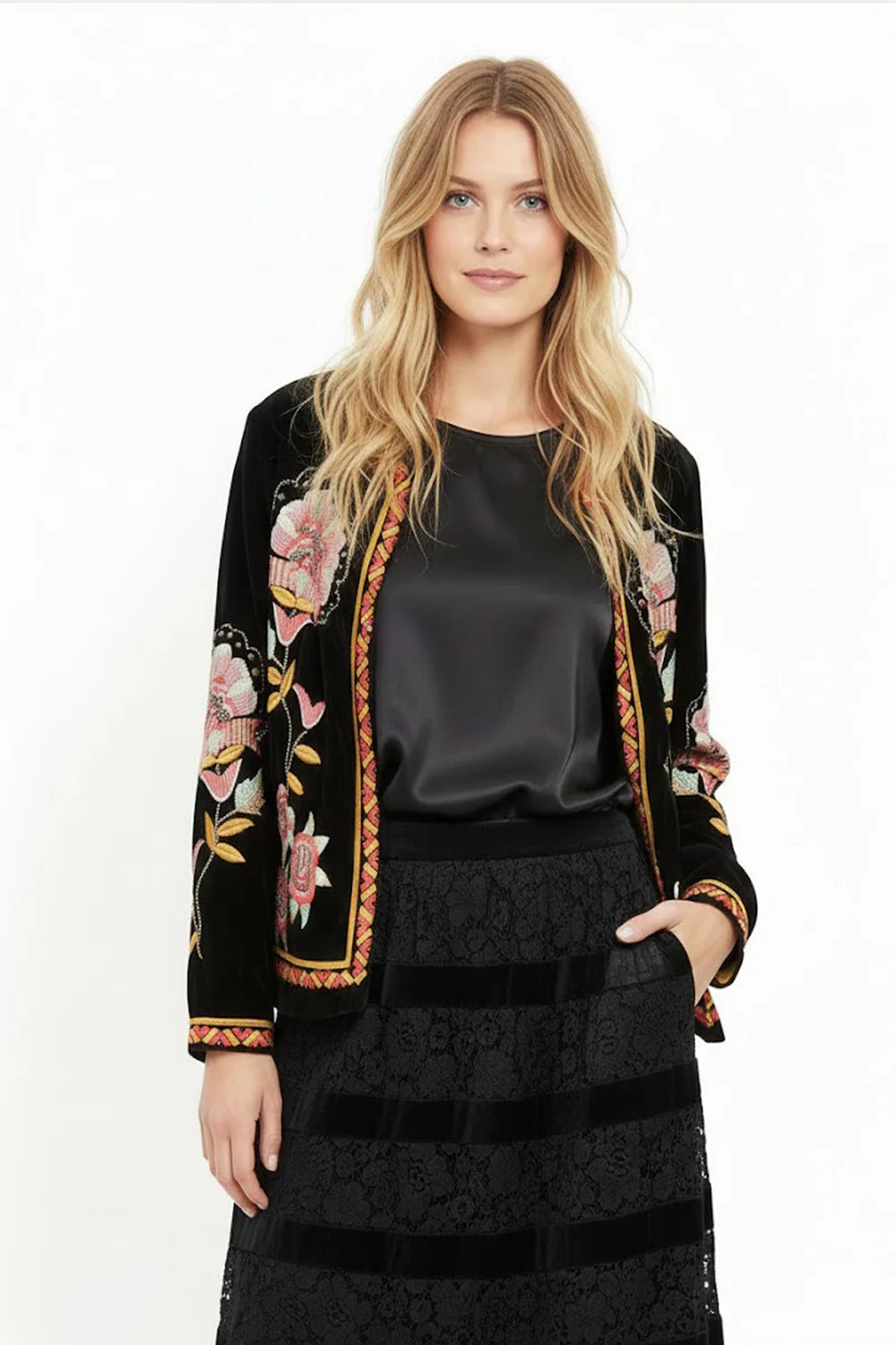 Derhy Gibraltar Velvet Jacket