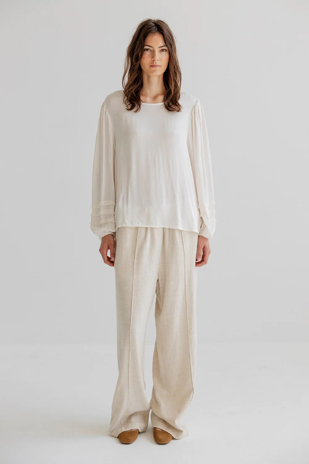 Project AJ117 Rebekka Satin Blouse