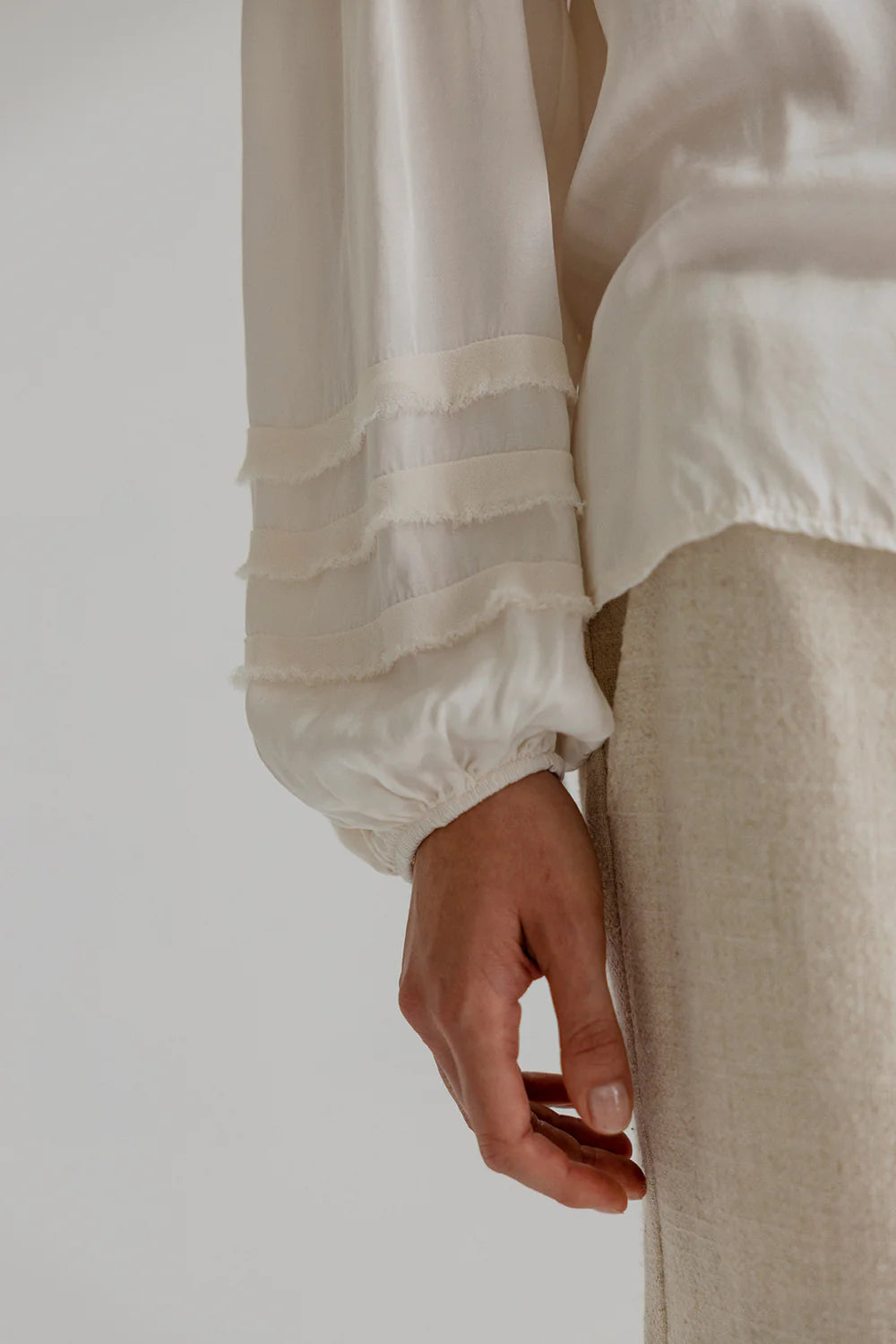 Project AJ117 Rebekka Satin Blouse