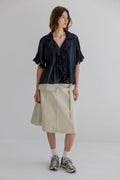 Project AJ117 Gail Cotton Collared Blouse