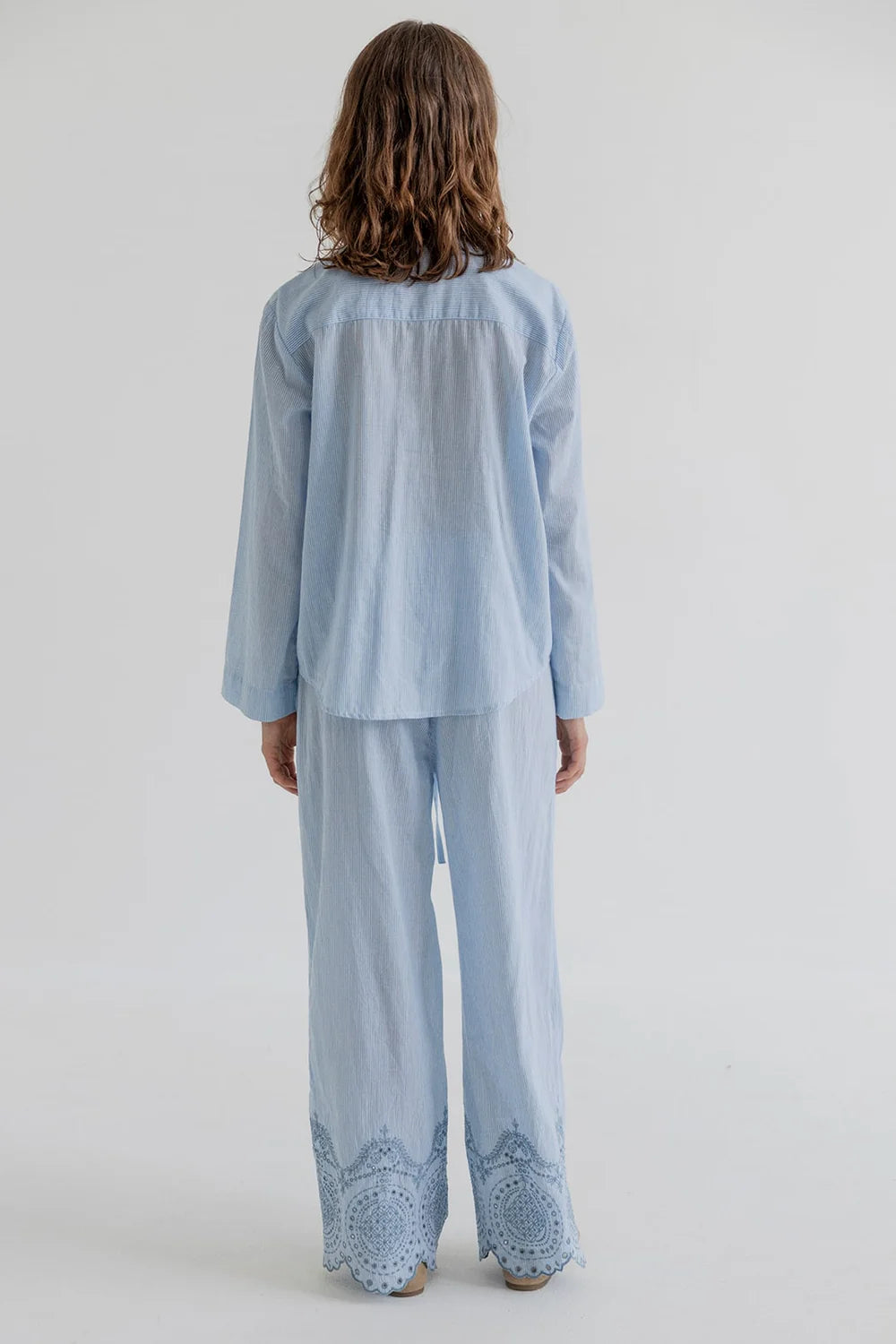 Project AJ117 Cadera Wide Leg Cotton Trousers