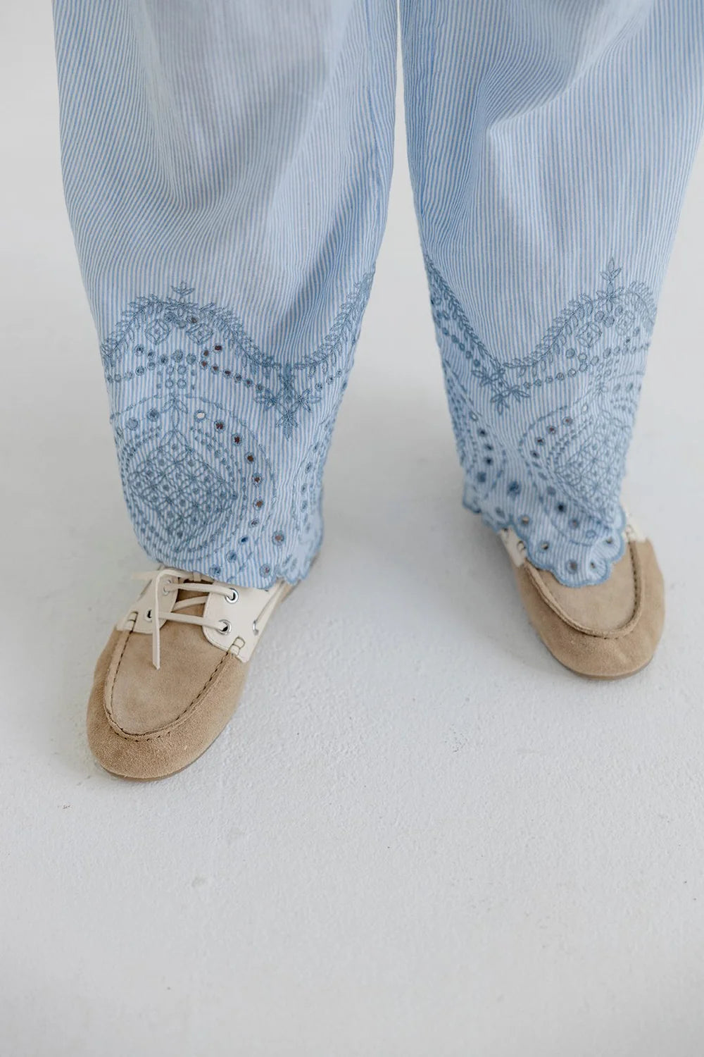 Project AJ117 Cadera Wide Leg Cotton Trousers