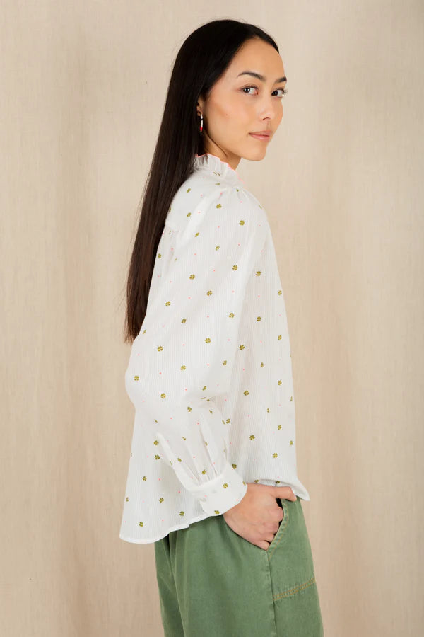 Bonte Anais Shirt Clover Neon