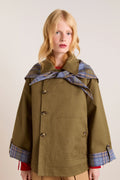 Damson Madder Jerry Reversible Crop Trench