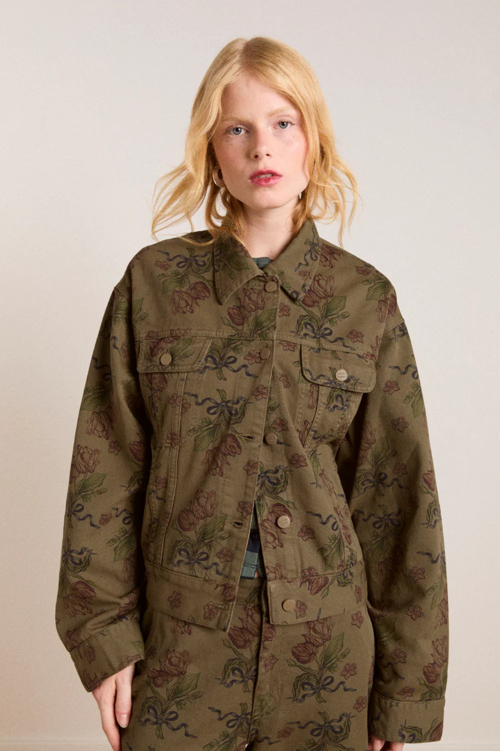 Damson Madder Stacia Tulip Denim Jacket