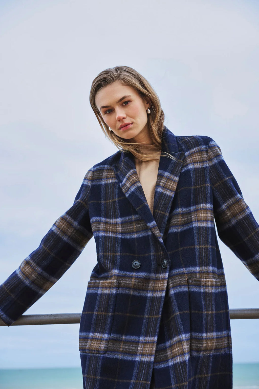 Rino & Pelle Adria Check Coat