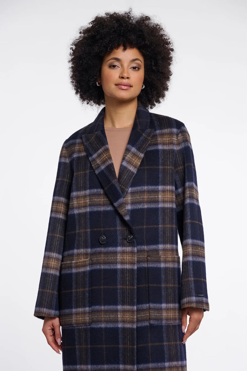 Rino & Pelle Adria Check Coat