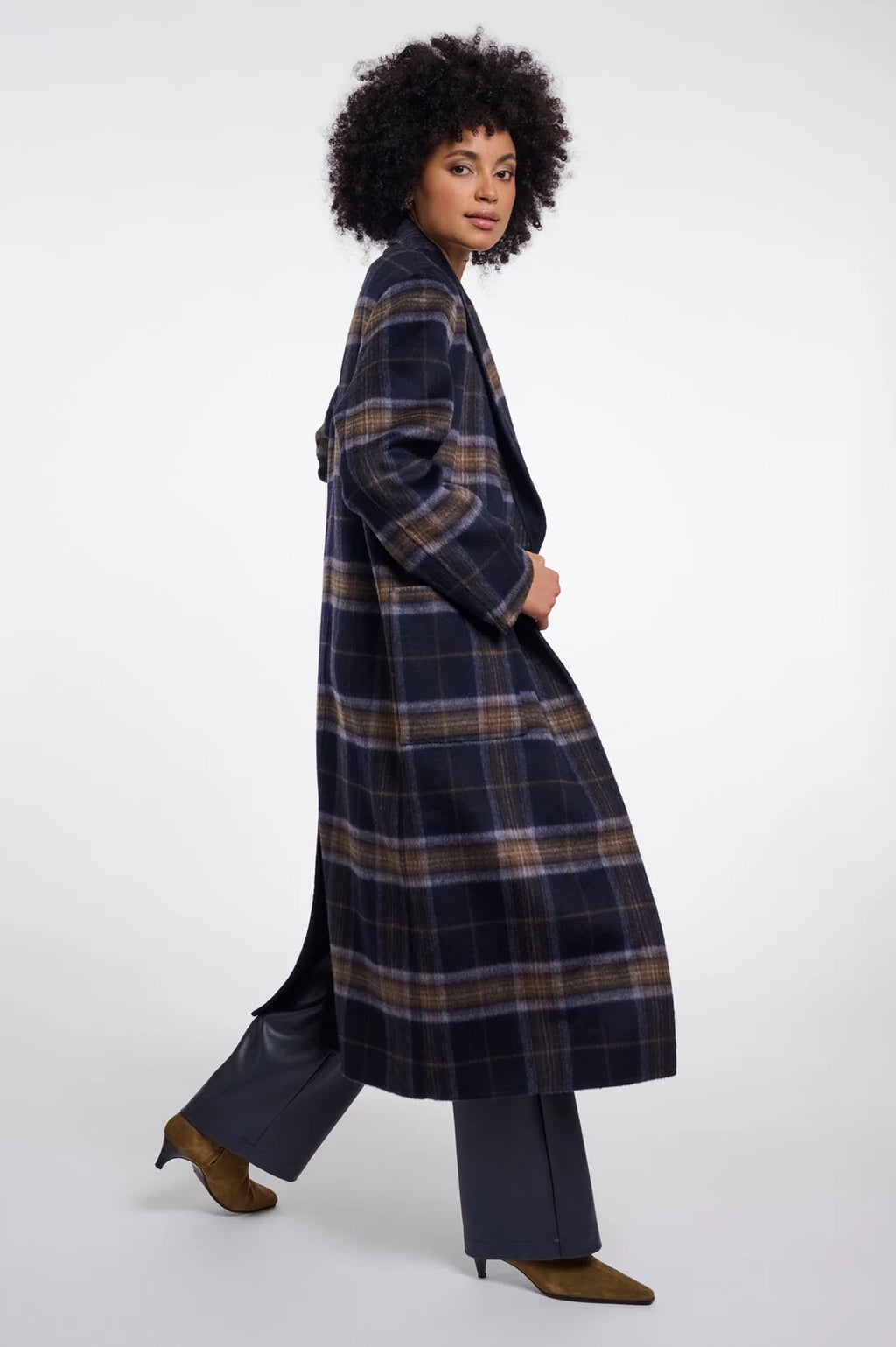 Rino & Pelle Adria Check Coat