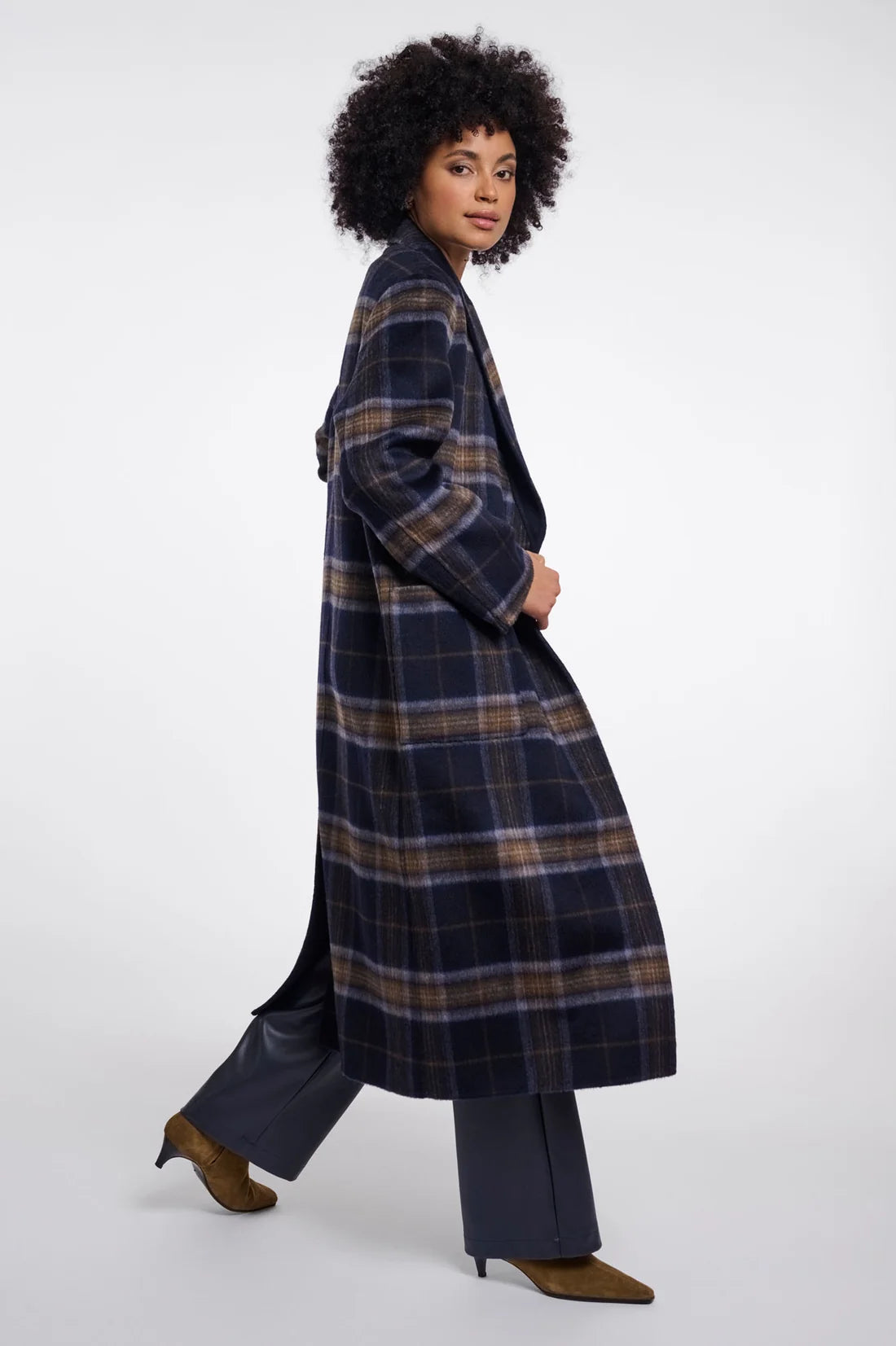 Rino & Pelle Adria Check Coat