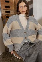 Load image into Gallery viewer, Project AJ117 Jolie Striped Chunky Cardigan

