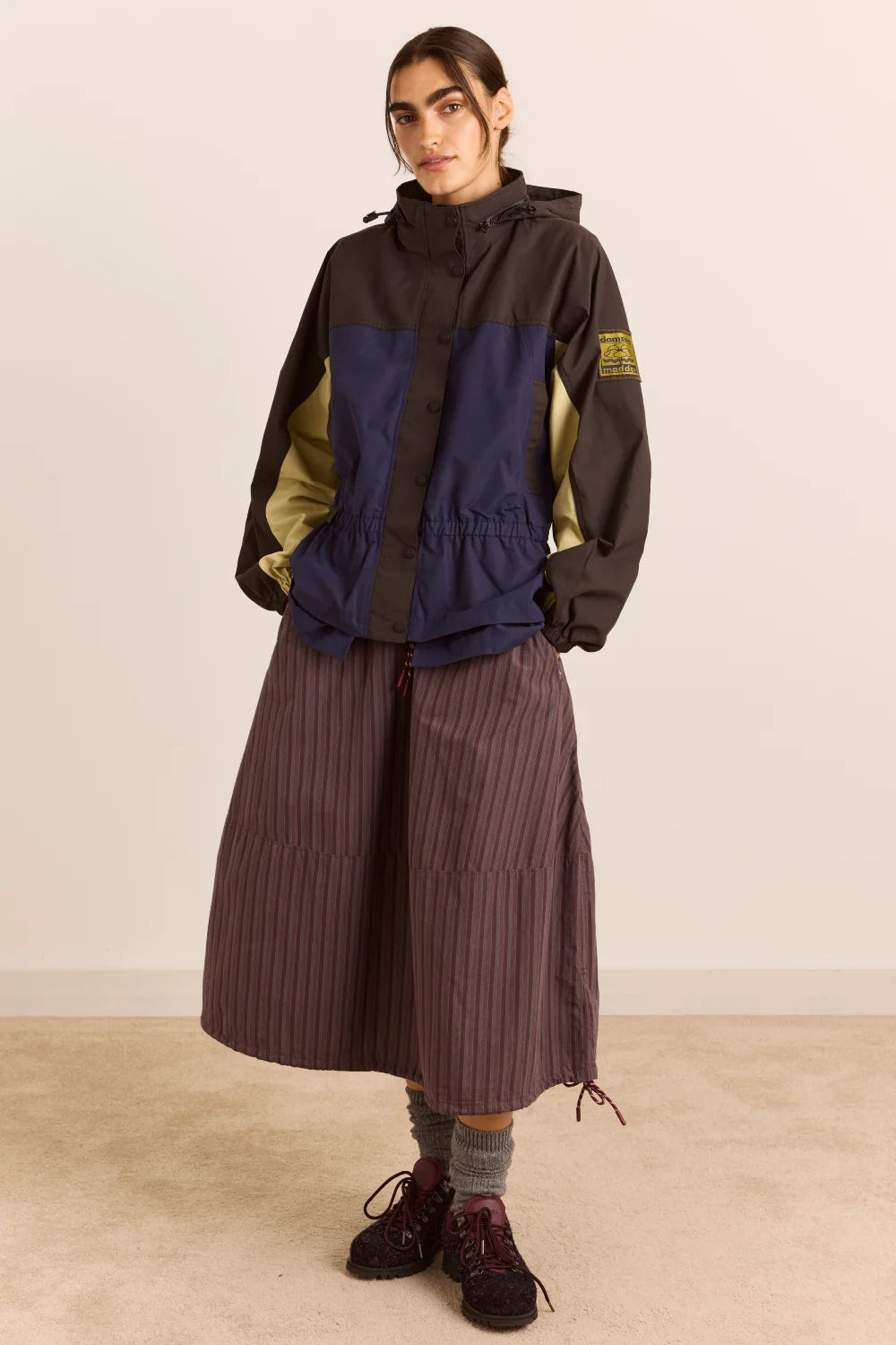 Damson Madder Athena Raincoat