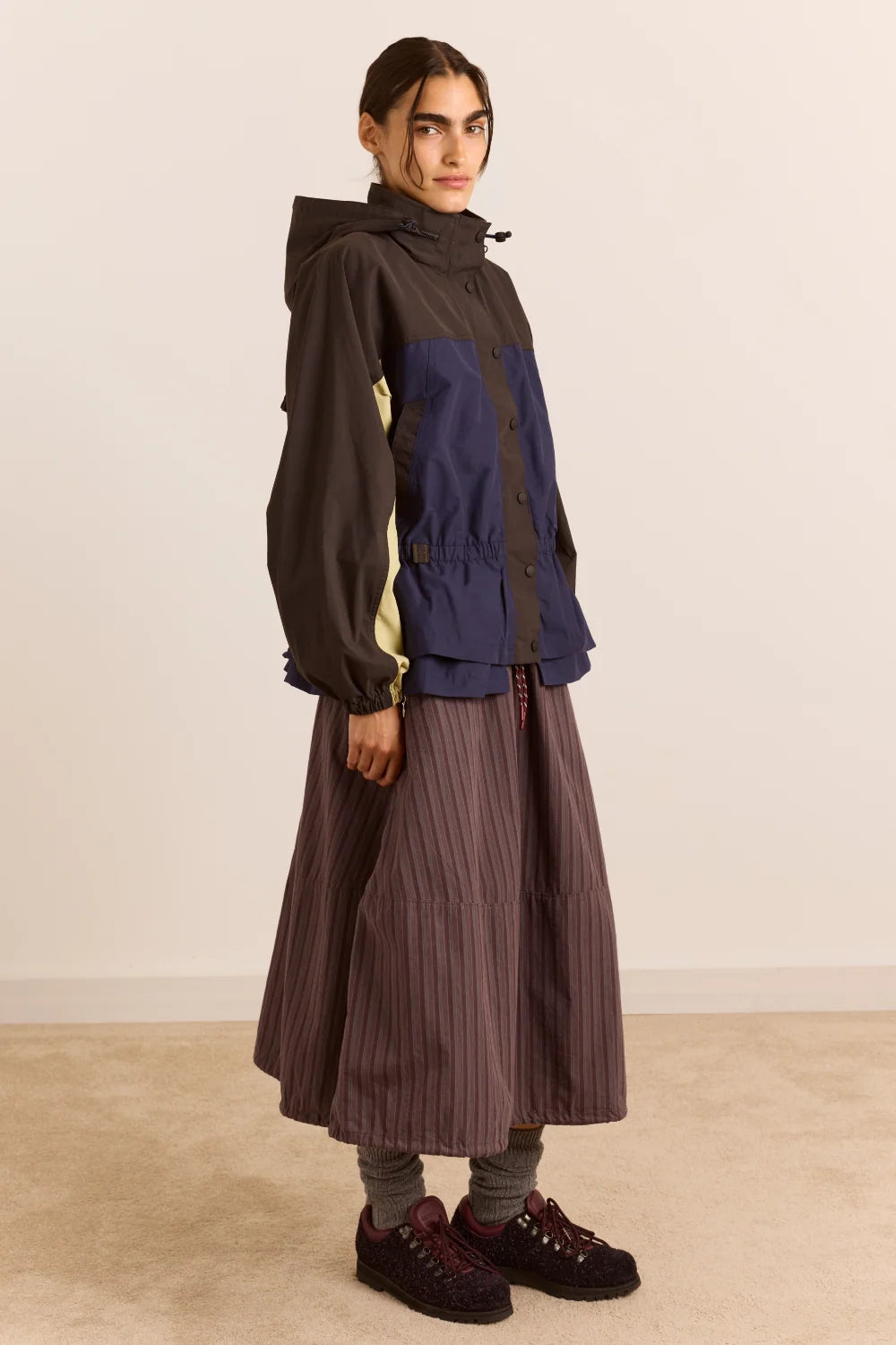 Damson Madder Athena Raincoat
