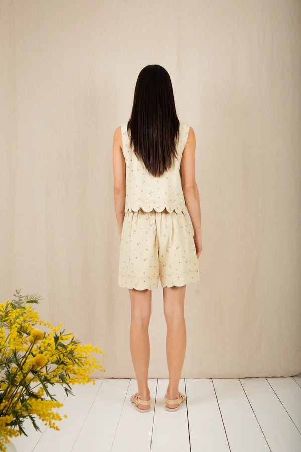 Bonte Benny Lace up Top
