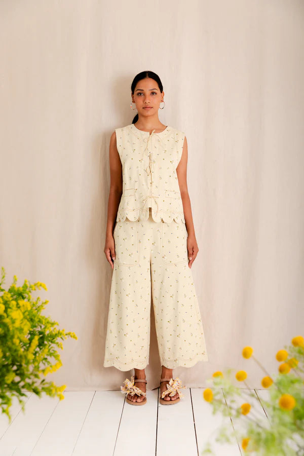 Bonte Benny Lace up Top