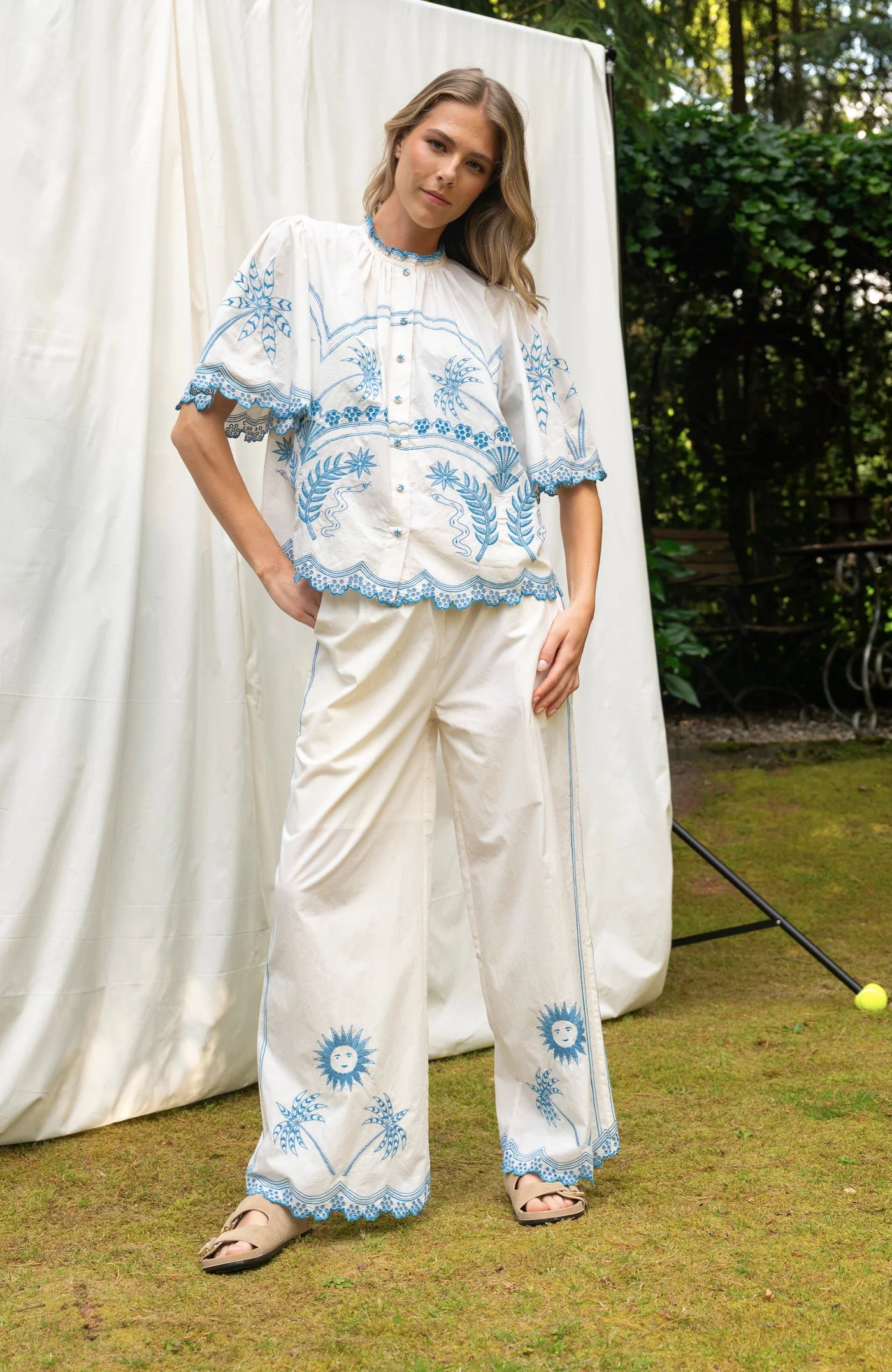 BRDR Beach Party Cutout Blouse