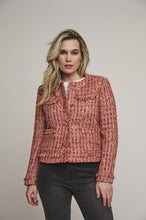 Load image into Gallery viewer, Rino &amp; Pelle Beau Short Boucle Tweed Jacket
