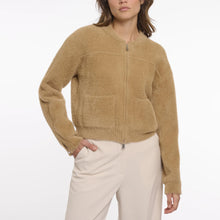 Load image into Gallery viewer, Rino &amp; Pelle Bento Furry Zip Cardigan
