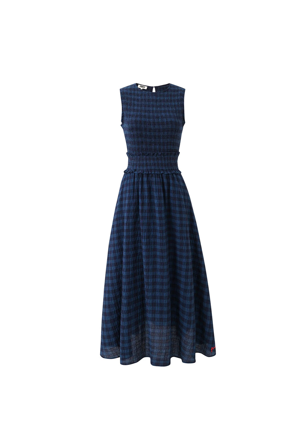 FRNCH Saquarema Gingham Dress