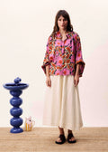 FRNCH Cloudia Seersucker Skirt