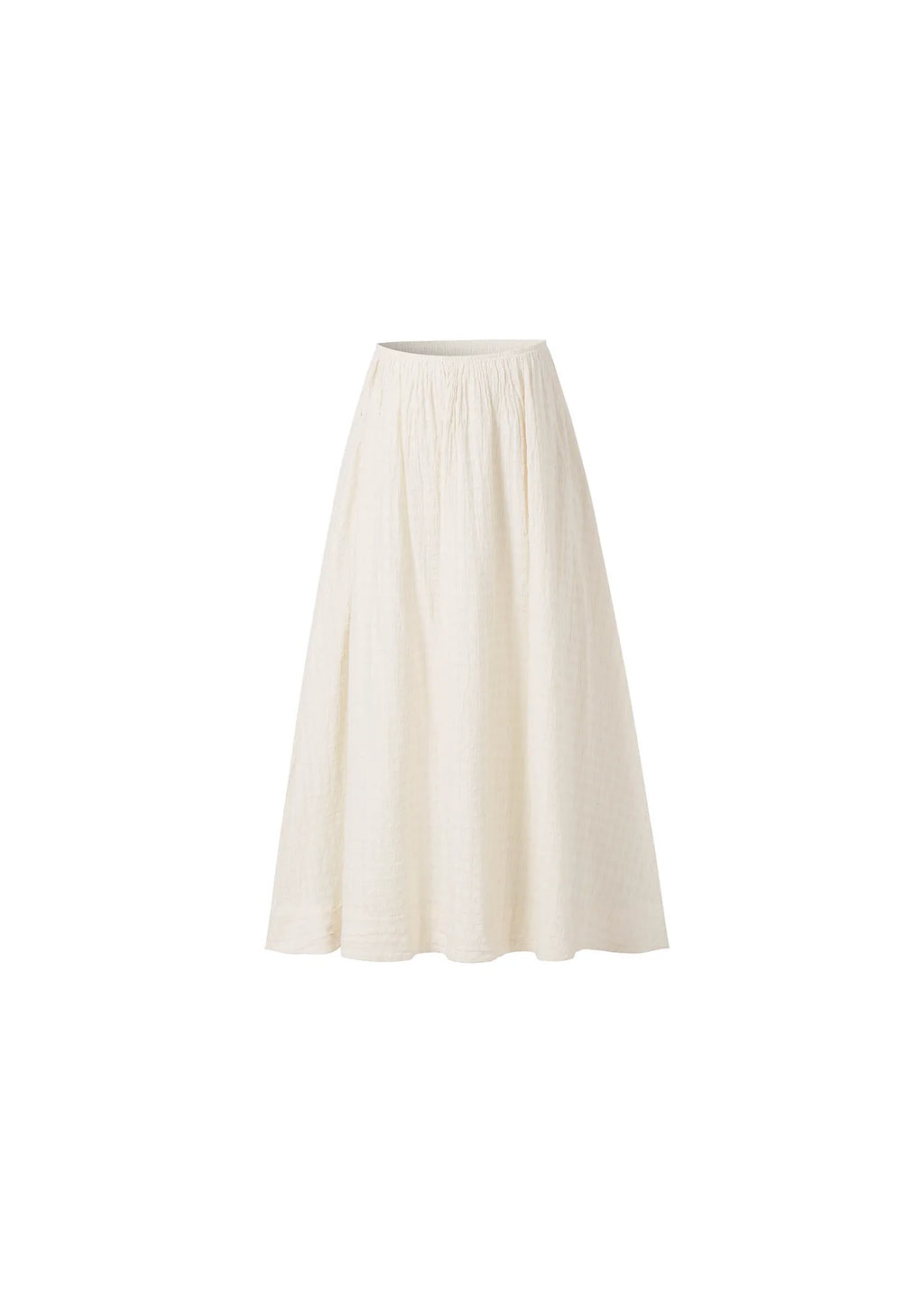 FRNCH Cloudia Seersucker Skirt