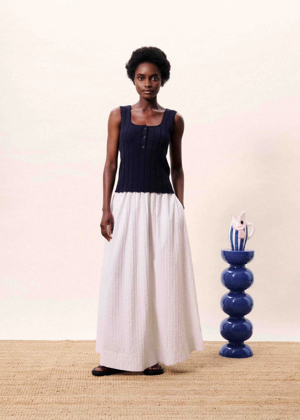 FRNCH Dundee Knit Tank Top