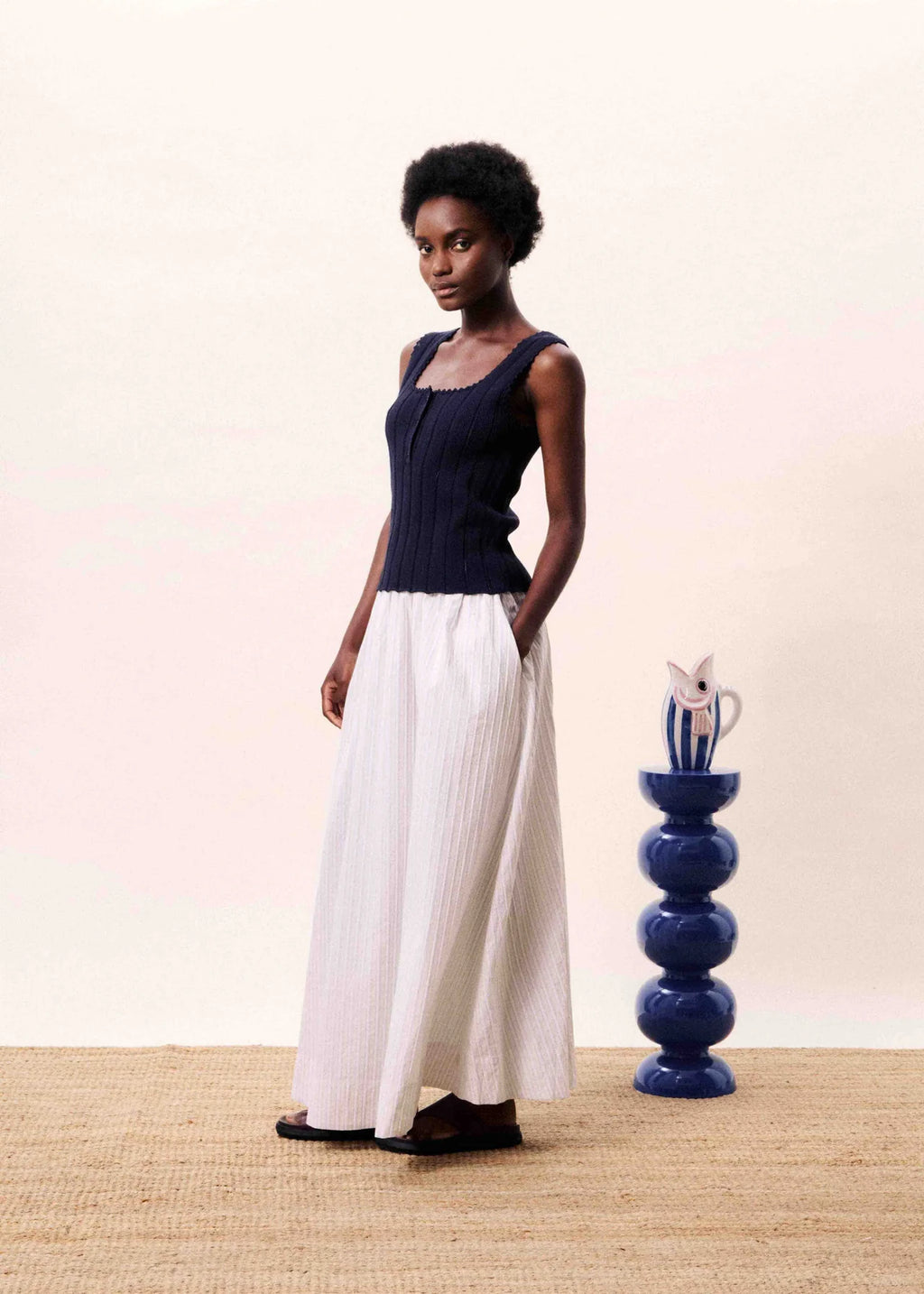 FRNCH Dundee Knit Tank Top
