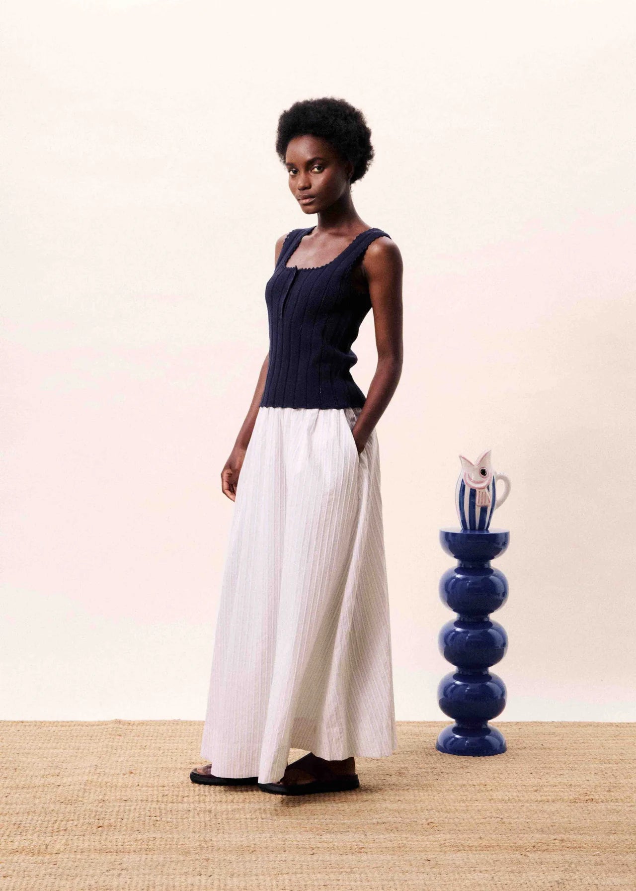 FRNCH Dundee Knit Tank Top