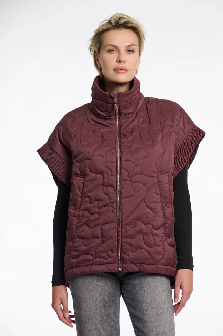 Rino & Pelle Caitlyn Quilted Cape