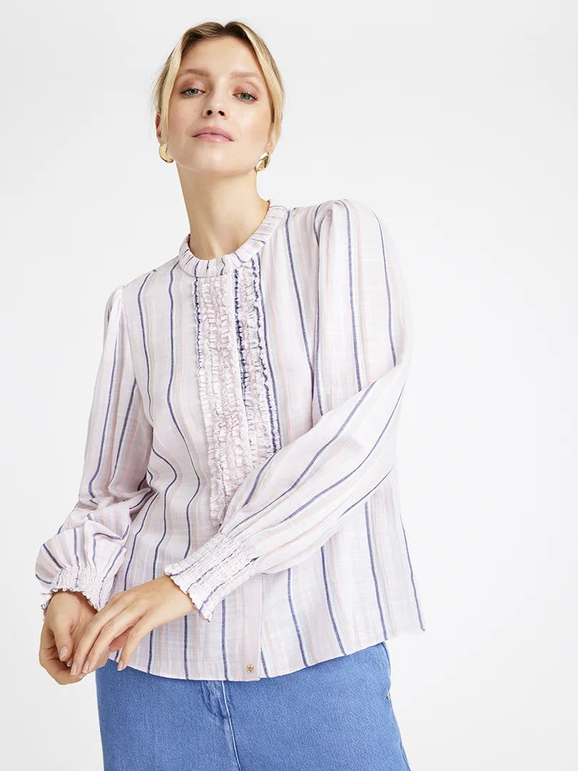 Gustav Cana Striped Blouse