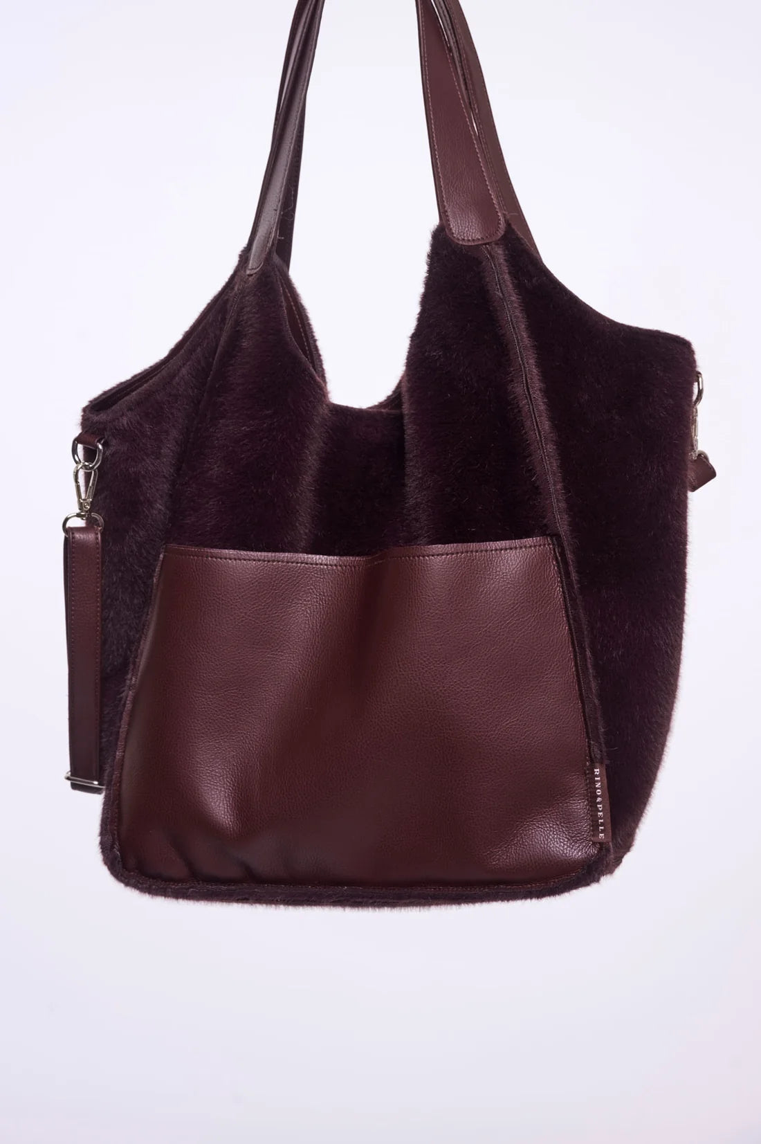 Rino & Pelle Chi Fur lined Handbag