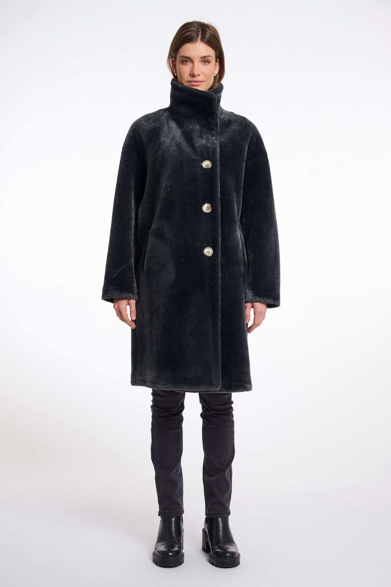 Rino & Pelle Cilou Faux Fur Coat