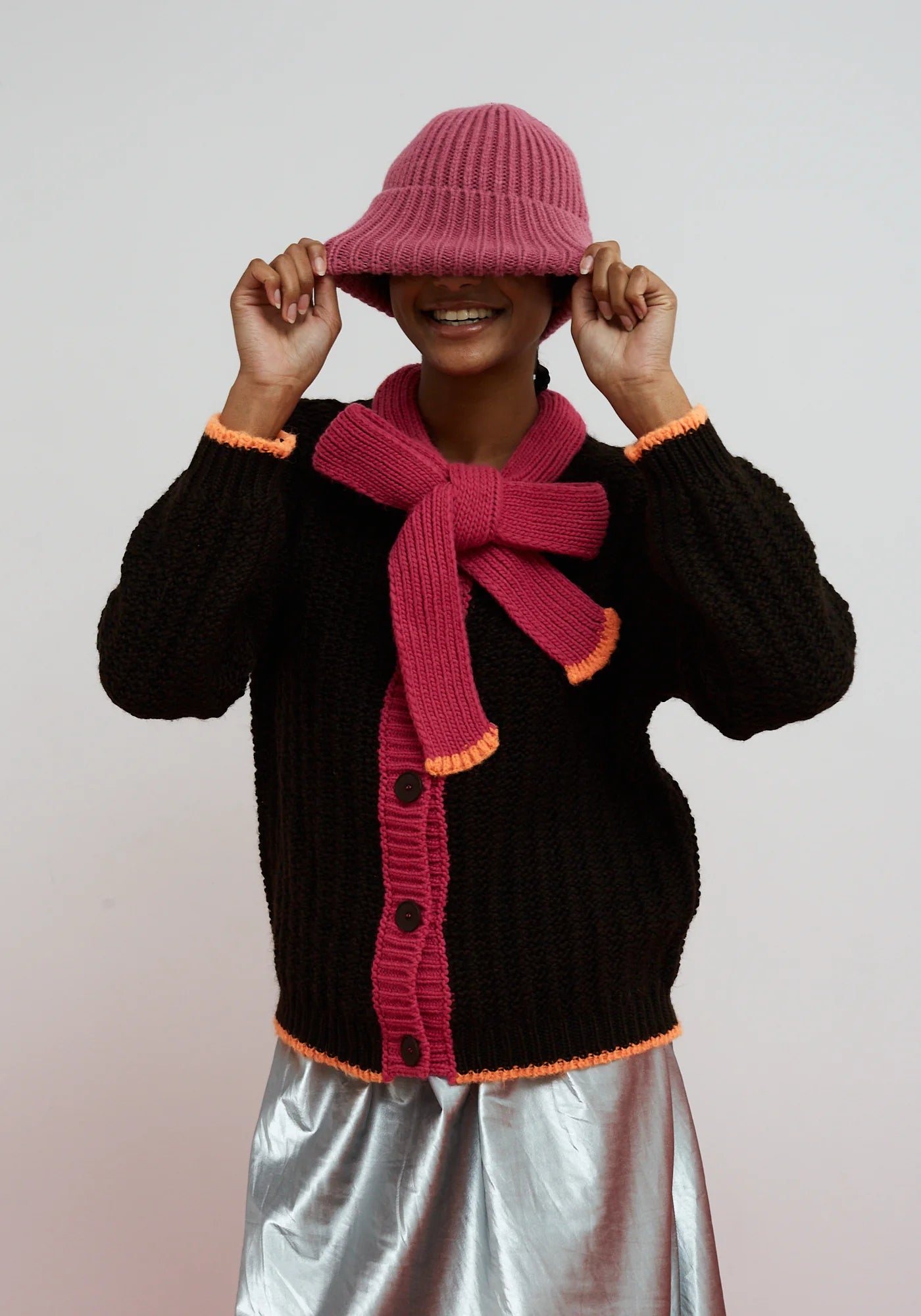 Dr Bloom Grace Neck Scarf Cardigan