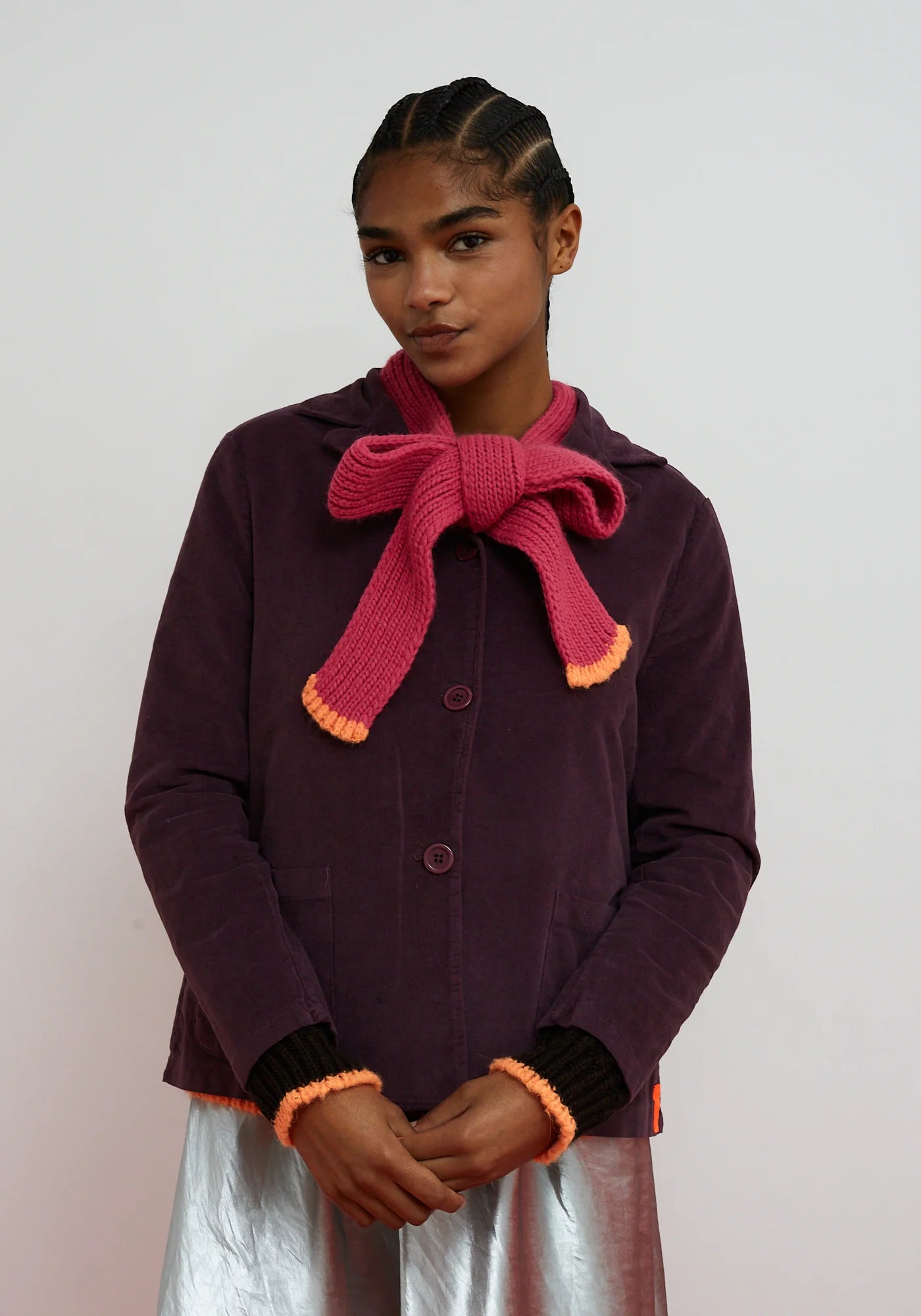 Dr Bloom Grace Neck Scarf Cardigan
