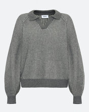 Load image into Gallery viewer, Moves Della Collared Knit Sweater
