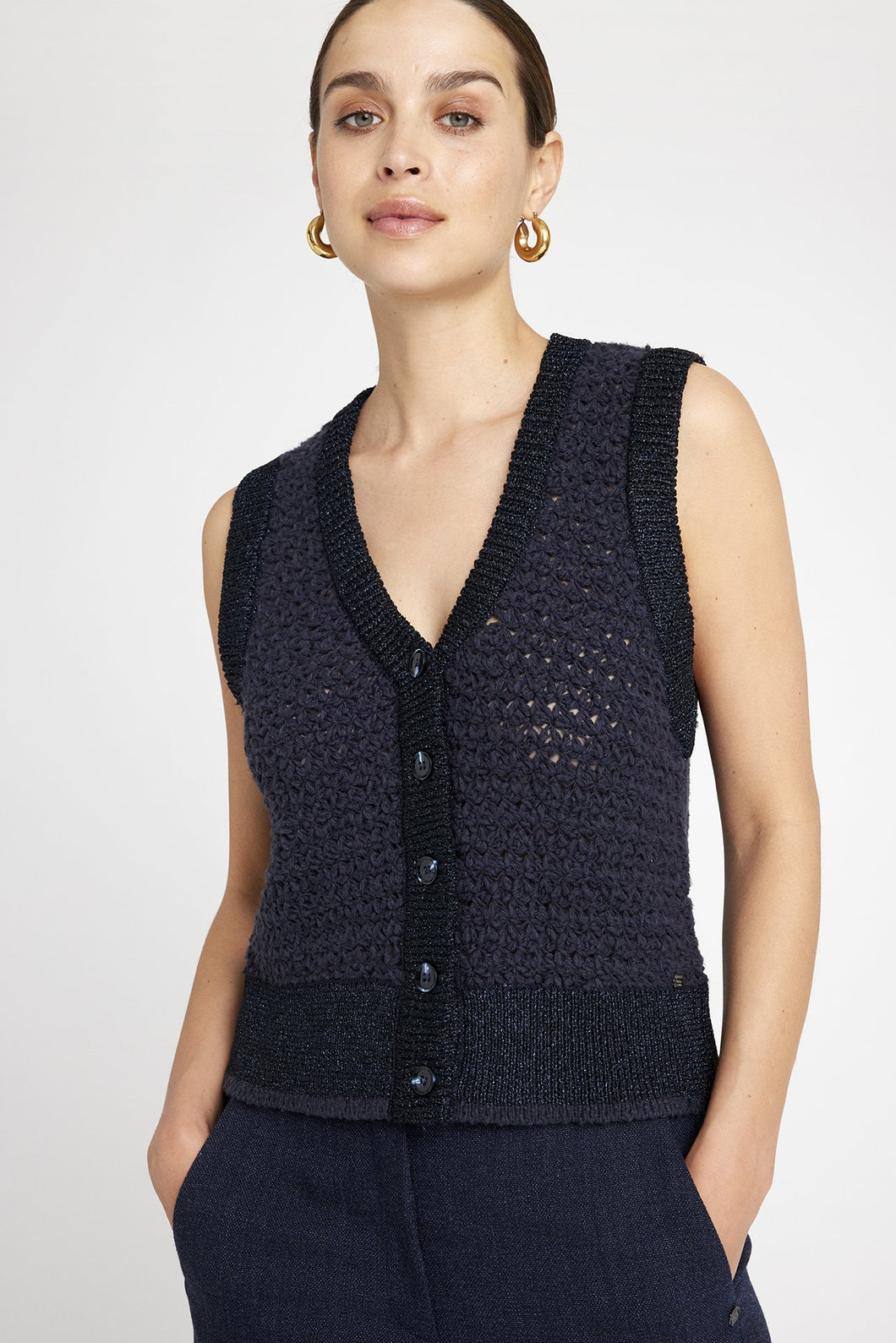 Gustav Demi Knit Vest