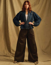 Load image into Gallery viewer, One Collective Tahoe Denim Ruche Shirt
