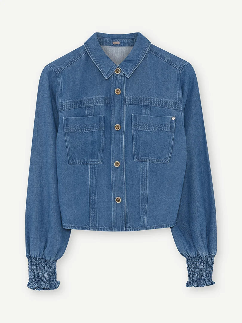 Gustav Edele Fitted Denim Jacket