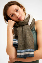 Load image into Gallery viewer, Gustav Etine Striped Lurex Scarf

