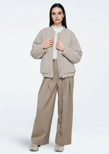 Load image into Gallery viewer, Moves Fran Boiled Wool Style Bomber
