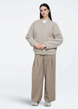 Load image into Gallery viewer, Moves Fran Boiled Wool Style Bomber
