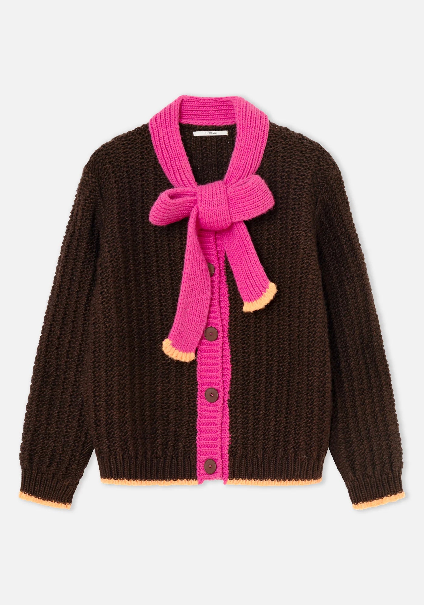 Dr Bloom Grace Neck Scarf Cardigan