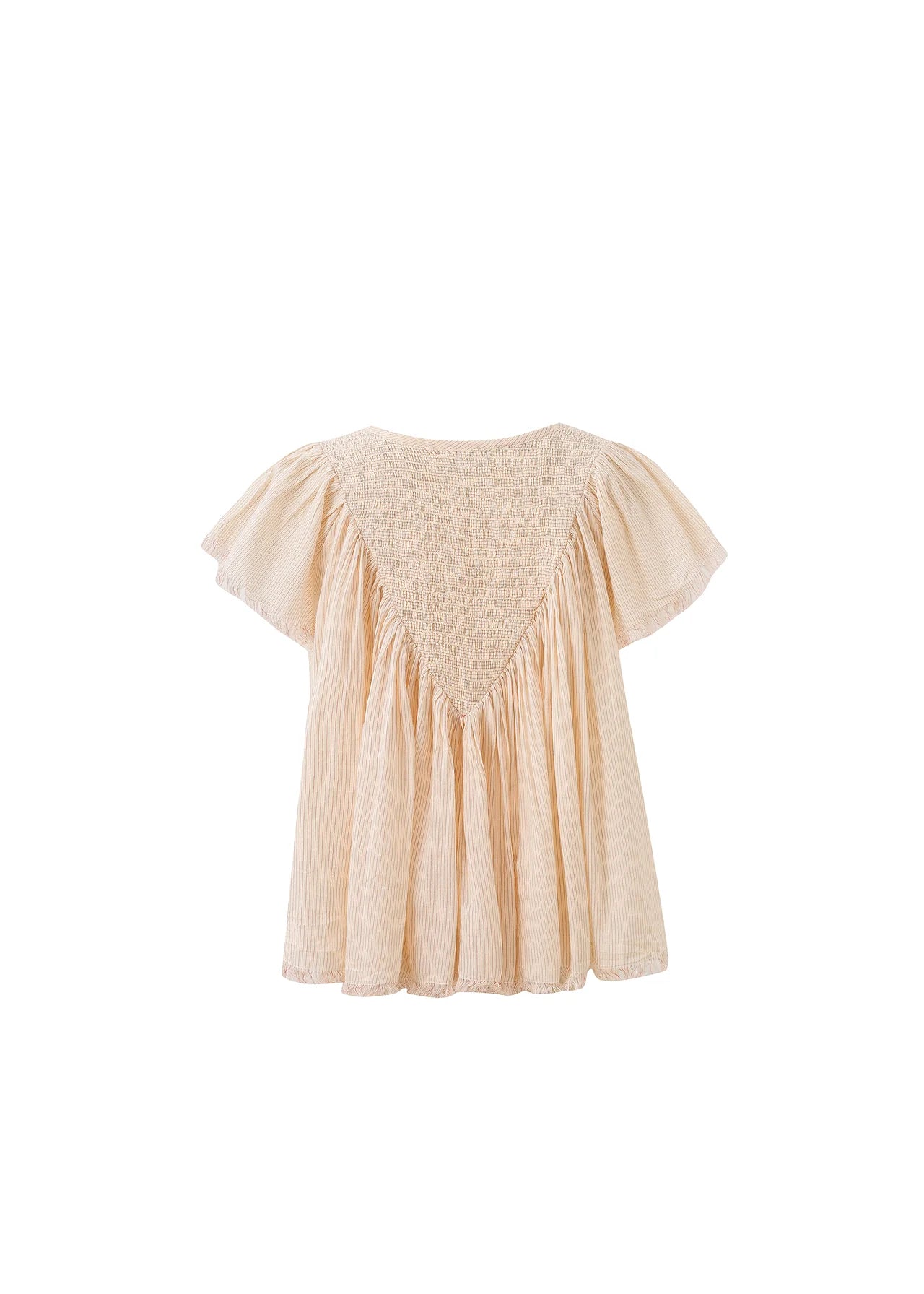 FRNCH Novaelle Raw edge Blouse