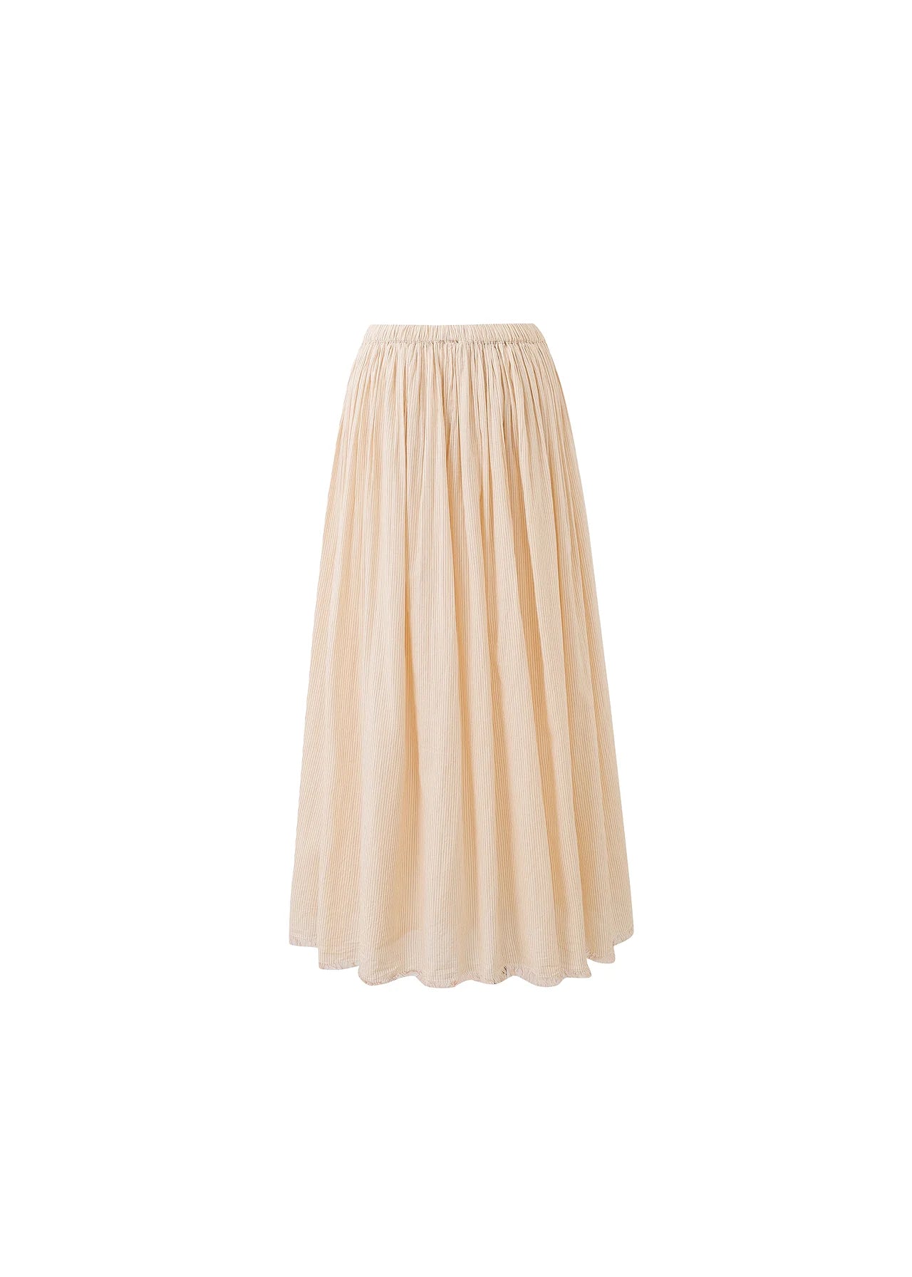 FRNCH Mary Pinstripe Raw edge Skirt